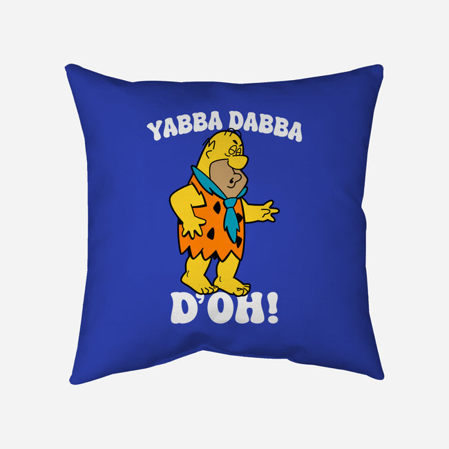 Modern Stone Age Stupid-None-Removable Cover w Insert-Throw Pillow-Boggs Nicolas