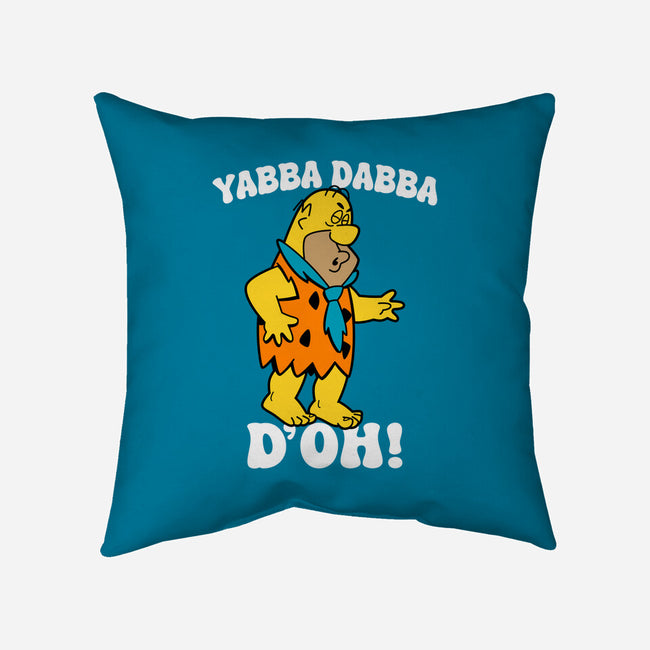 Modern Stone Age Stupid-None-Removable Cover w Insert-Throw Pillow-Boggs Nicolas