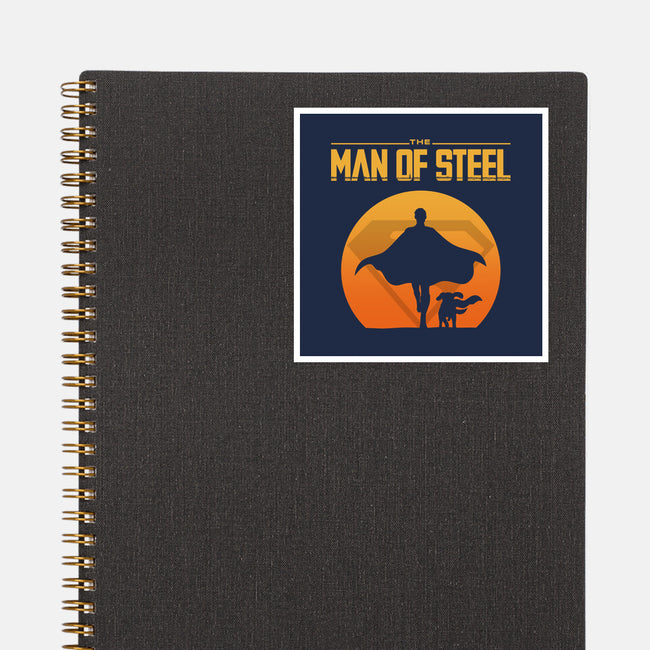 The Man Of Steelian-None-Glossy-Sticker-Boggs Nicolas