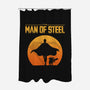 The Man Of Steelian-None-Polyester-Shower Curtain-Boggs Nicolas