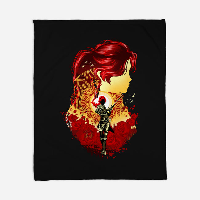 Paintress Expeditioner-None-Fleece-Blanket-hypertwenty