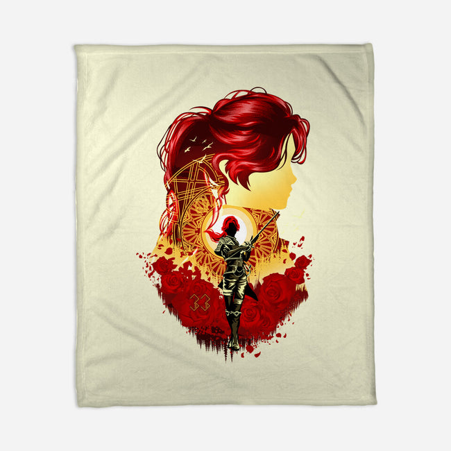 Paintress Expeditioner-None-Fleece-Blanket-hypertwenty