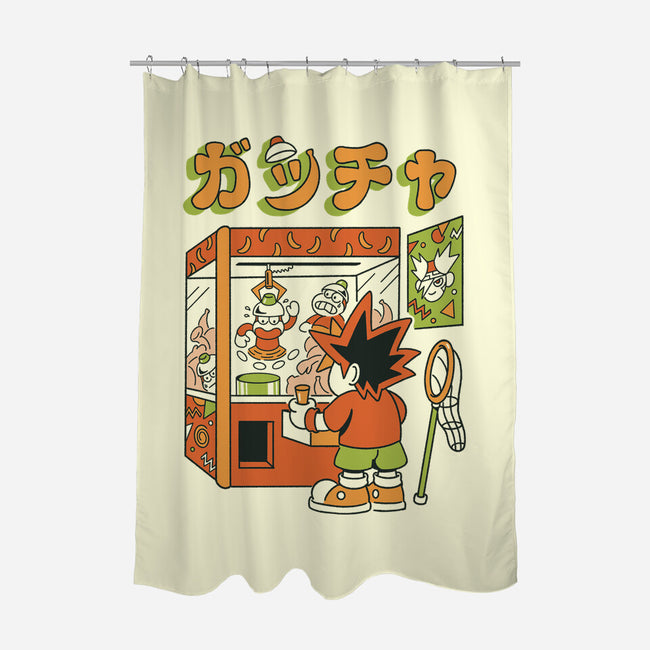 Monkey Plush-None-Polyester-Shower Curtain-Henrique Torres