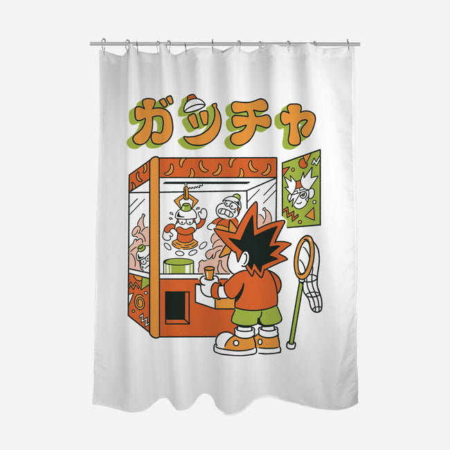 Monkey Plush-None-Polyester-Shower Curtain-Henrique Torres