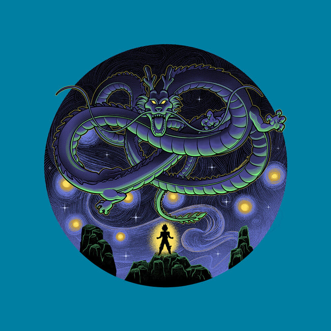 Shenron Starry Night-Mens-Basic-Tee-Astrobot Invention