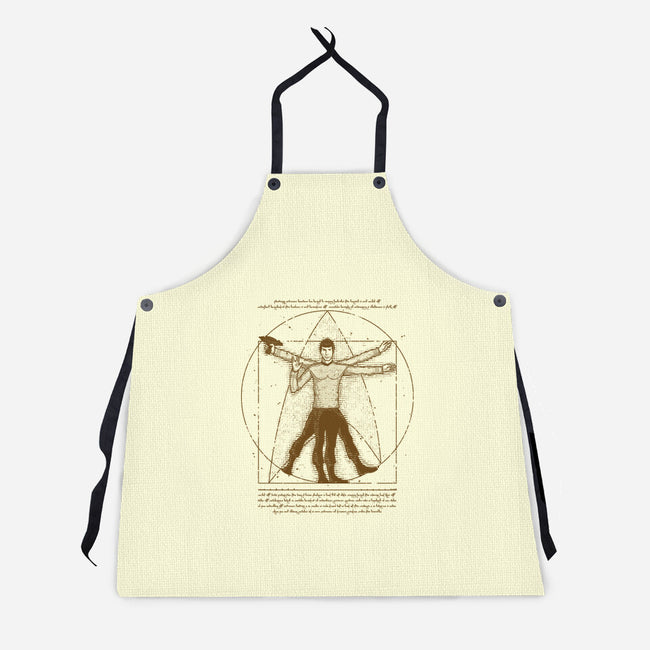 The Vulcan Man-Unisex-Kitchen-Apron-retrodivision