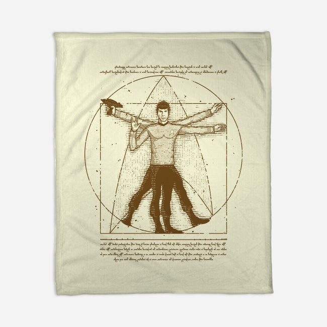 The Vulcan Man-None-Fleece-Blanket-retrodivision