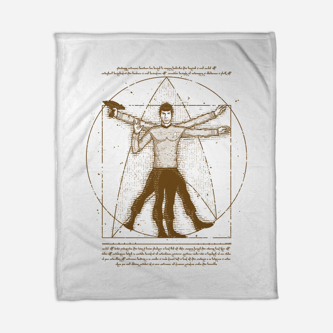 The Vulcan Man-None-Fleece-Blanket-retrodivision