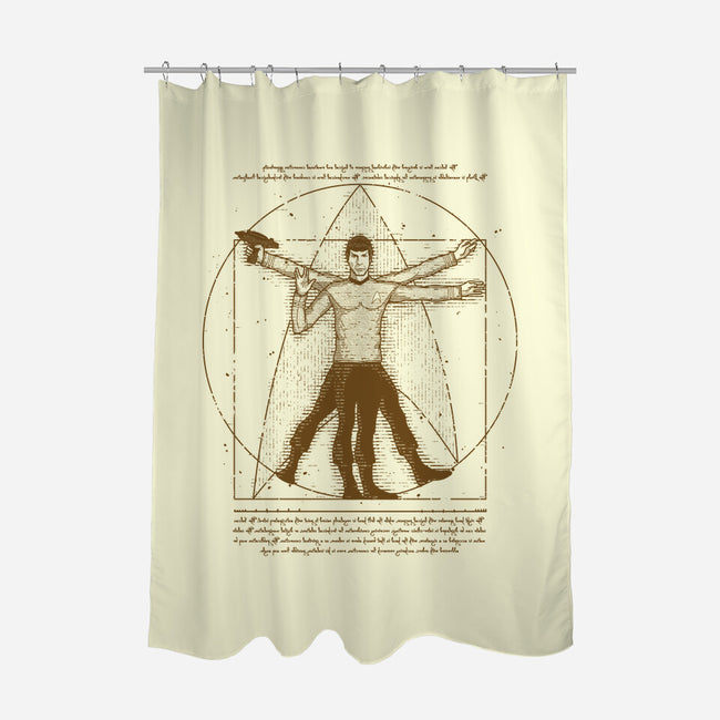 The Vulcan Man-None-Polyester-Shower Curtain-retrodivision