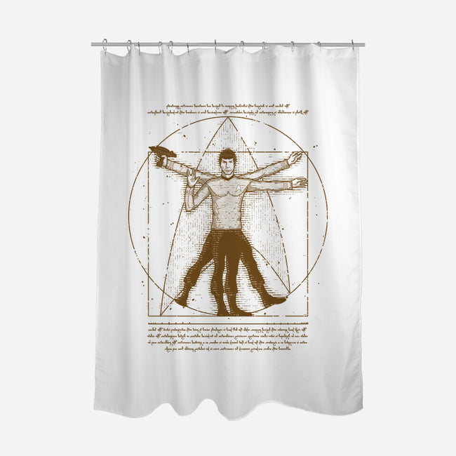 The Vulcan Man-None-Polyester-Shower Curtain-retrodivision