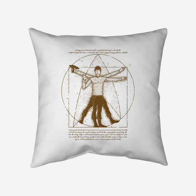 The Vulcan Man-None-Removable Cover w Insert-Throw Pillow-retrodivision