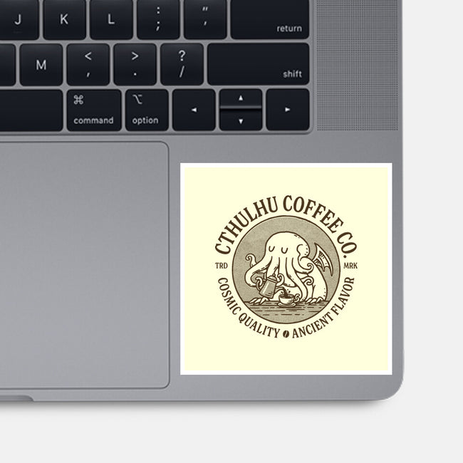 Cthulhu Coffee Co-None-Glossy-Sticker-dfonseca