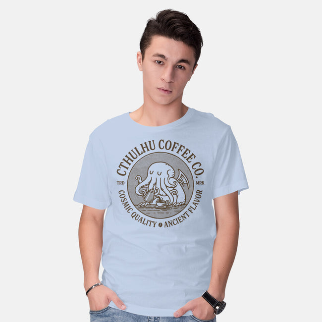 Cthulhu Coffee Co-Mens-Basic-Tee-dfonseca