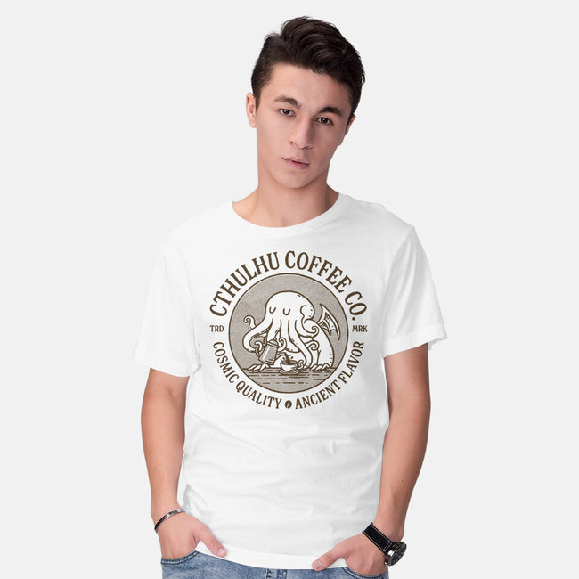 Cthulhu Coffee Co-Mens-Basic-Tee-dfonseca