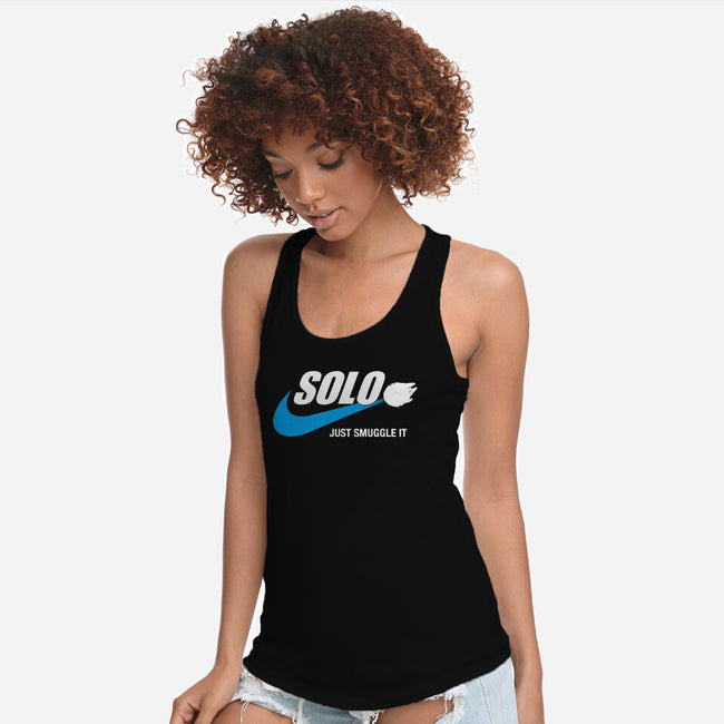 Solo Just Smuggle It-Womens-Racerback-Tank-Immortalized