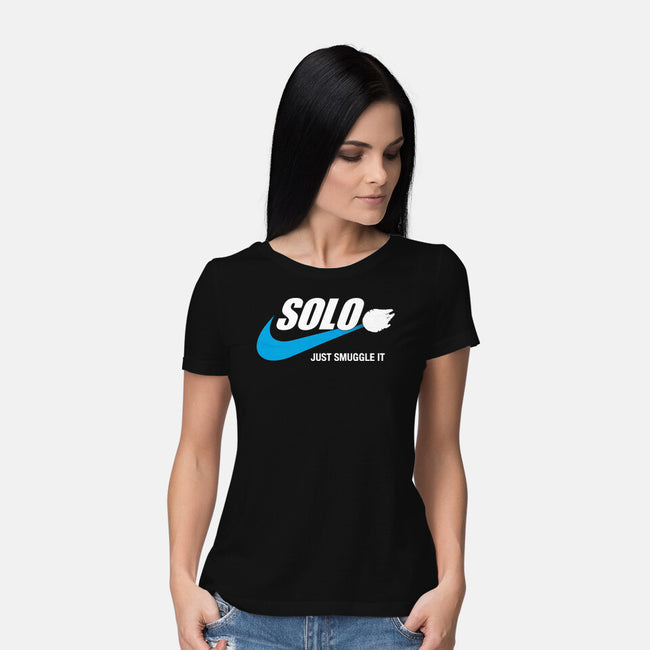 Solo Just Smuggle It-Womens-Basic-Tee-Immortalized