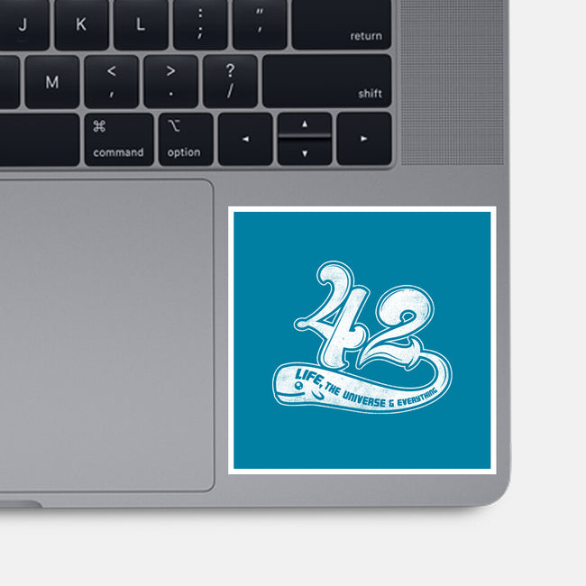 Whale 42-None-Glossy-Sticker-rocketman_art