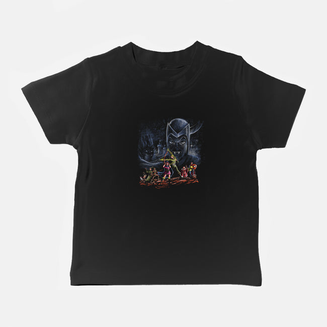 Dungeons Wars-Baby-Basic-Tee-zascanauta