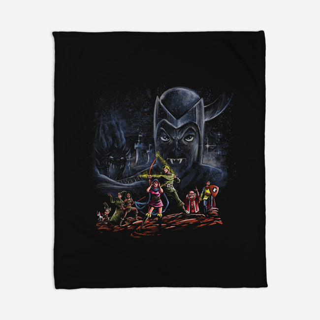 Dungeons Wars-None-Fleece-Blanket-zascanauta