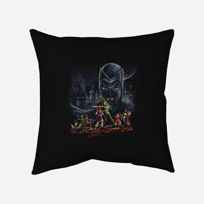 Dungeons Wars-None-Removable Cover w Insert-Throw Pillow-zascanauta