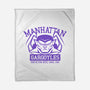 Manhattan Gargoyles-None-Fleece-Blanket-Boggs Nicolas