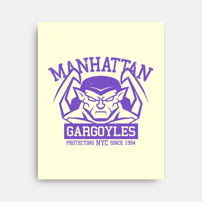 Manhattan Gargoyles-None-Stretched-Canvas-Boggs Nicolas