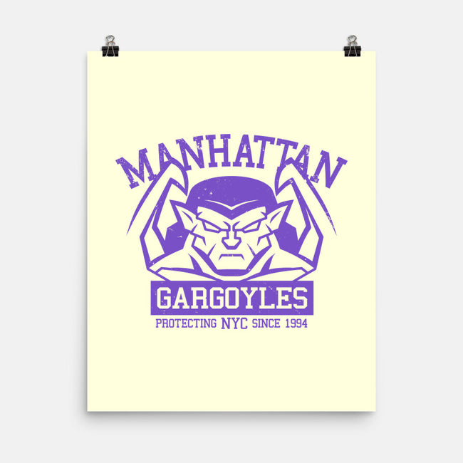 Manhattan Gargoyles-None-Matte-Poster-Boggs Nicolas