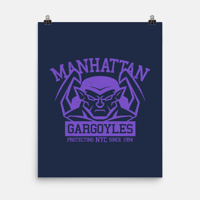 Manhattan Gargoyles-None-Matte-Poster-Boggs Nicolas