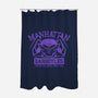 Manhattan Gargoyles-None-Polyester-Shower Curtain-Boggs Nicolas