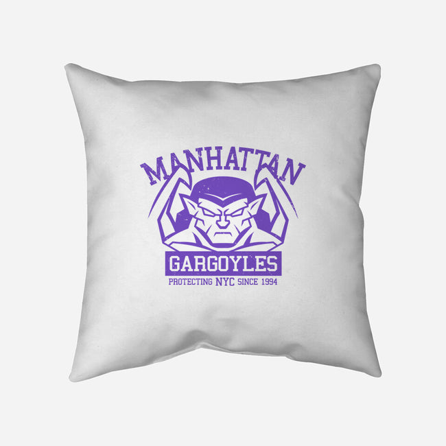 Manhattan Gargoyles-None-Removable Cover w Insert-Throw Pillow-Boggs Nicolas