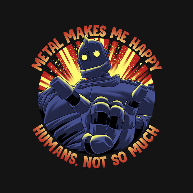 Metal Makes Me Happy-None-Matte-Poster-rmatix