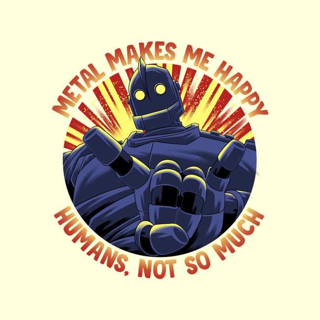 Metal Makes Me Happy-None-Glossy-Sticker-rmatix