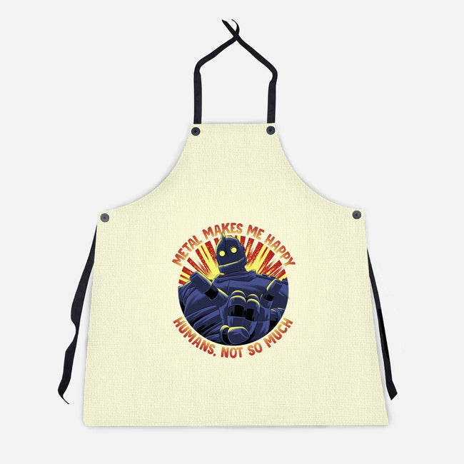 Metal Makes Me Happy-Unisex-Kitchen-Apron-rmatix