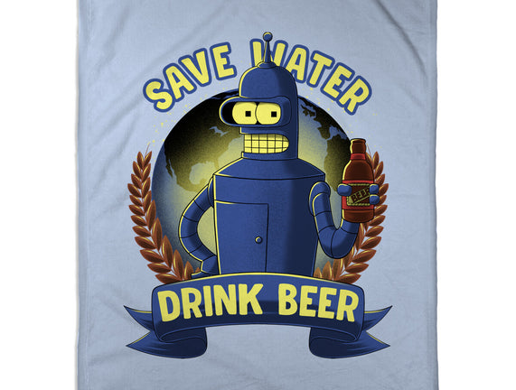 Drink Beer And Save Water