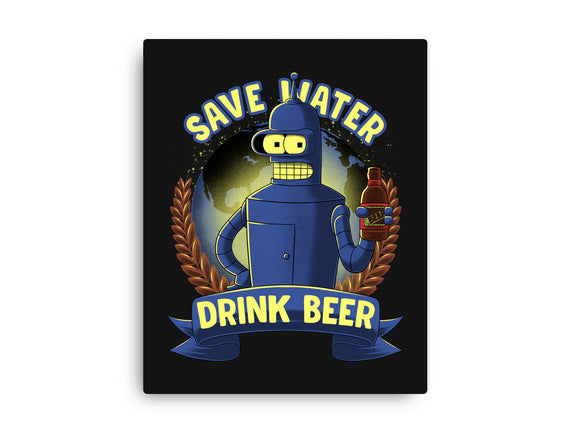 Drink Beer And Save Water