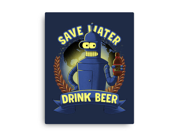 Drink Beer And Save Water