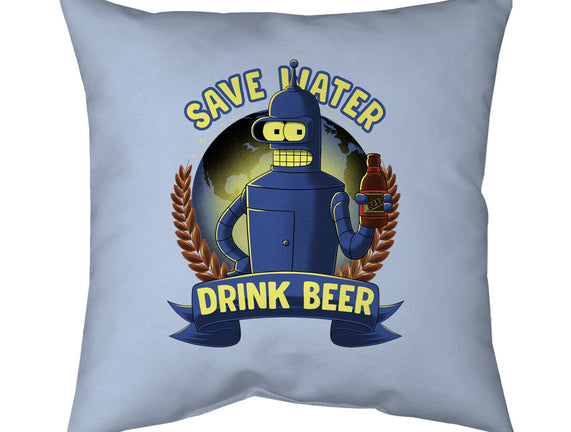 Drink Beer And Save Water