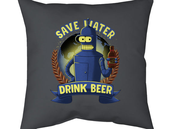 Drink Beer And Save Water