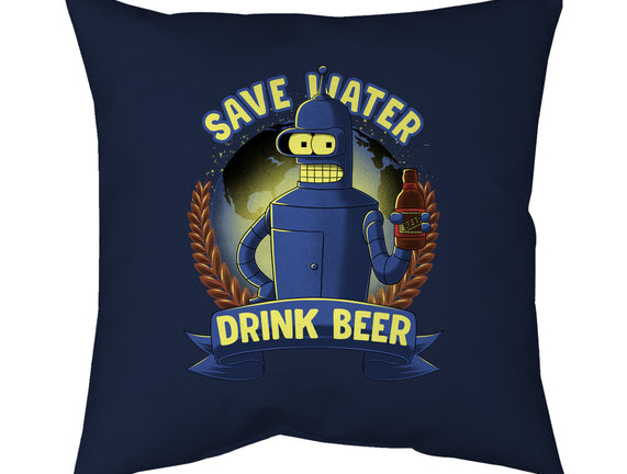 Drink Beer And Save Water