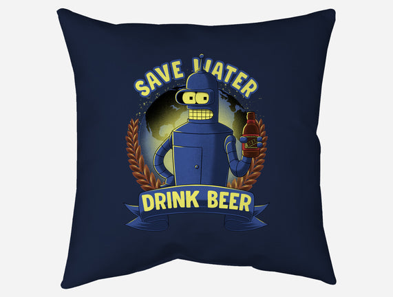 Drink Beer And Save Water