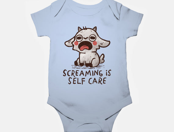 Screaming Is Self Care