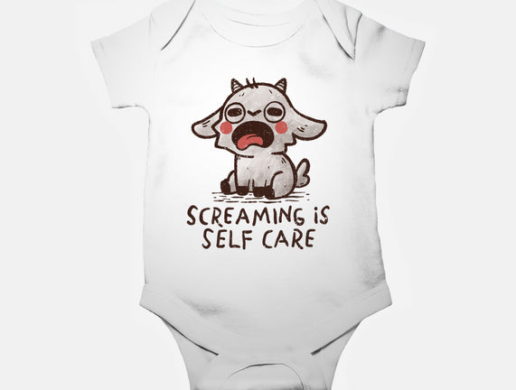 Screaming Is Self Care