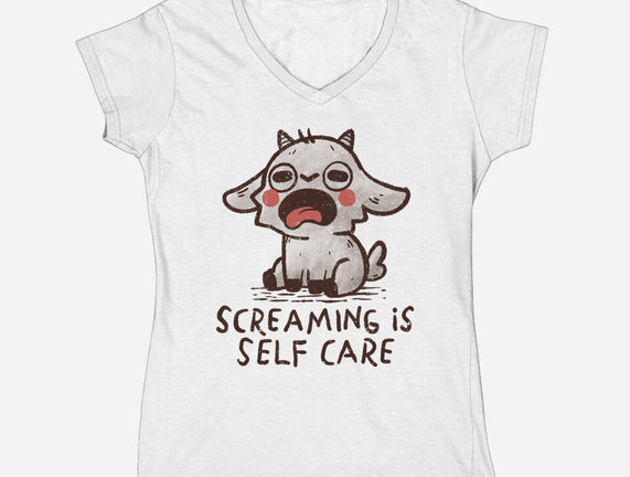 Screaming Is Self Care