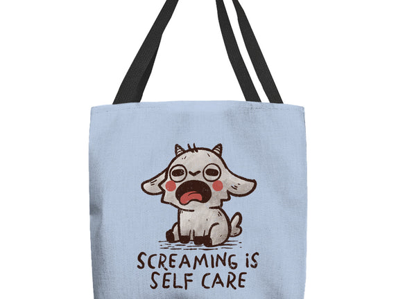 Screaming Is Self Care