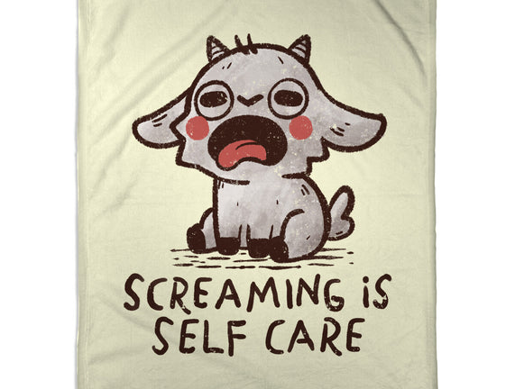 Screaming Is Self Care