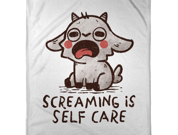 Screaming Is Self Care