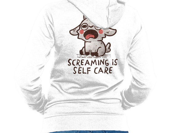 Screaming Is Self Care