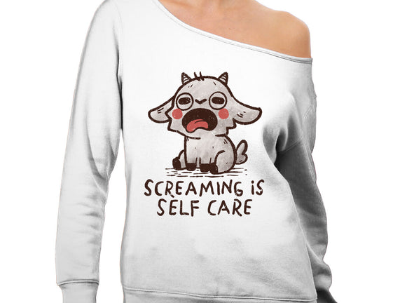 Screaming Is Self Care