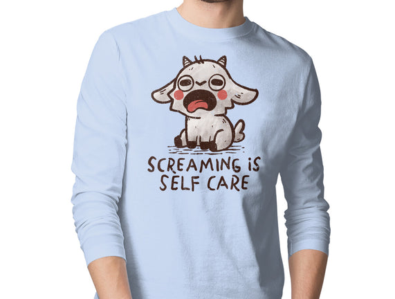 Screaming Is Self Care
