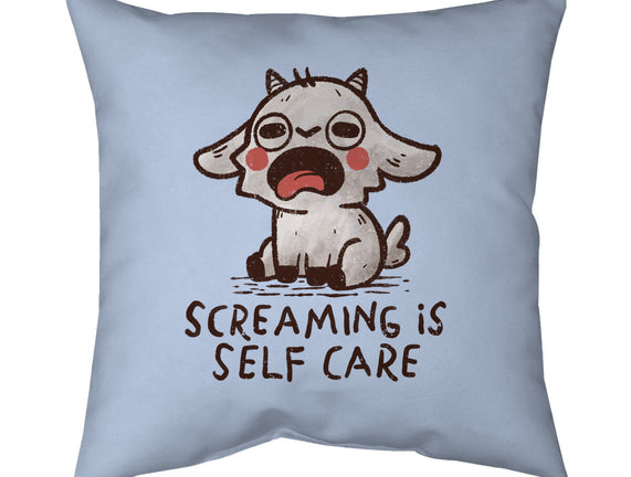 Screaming Is Self Care